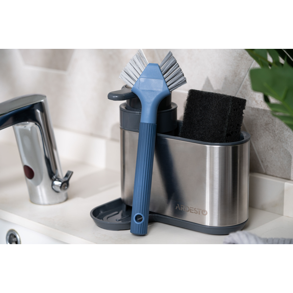 აბაზანის ჯაგრისი Ardesto ARHE1304B, Washing brush, Blue