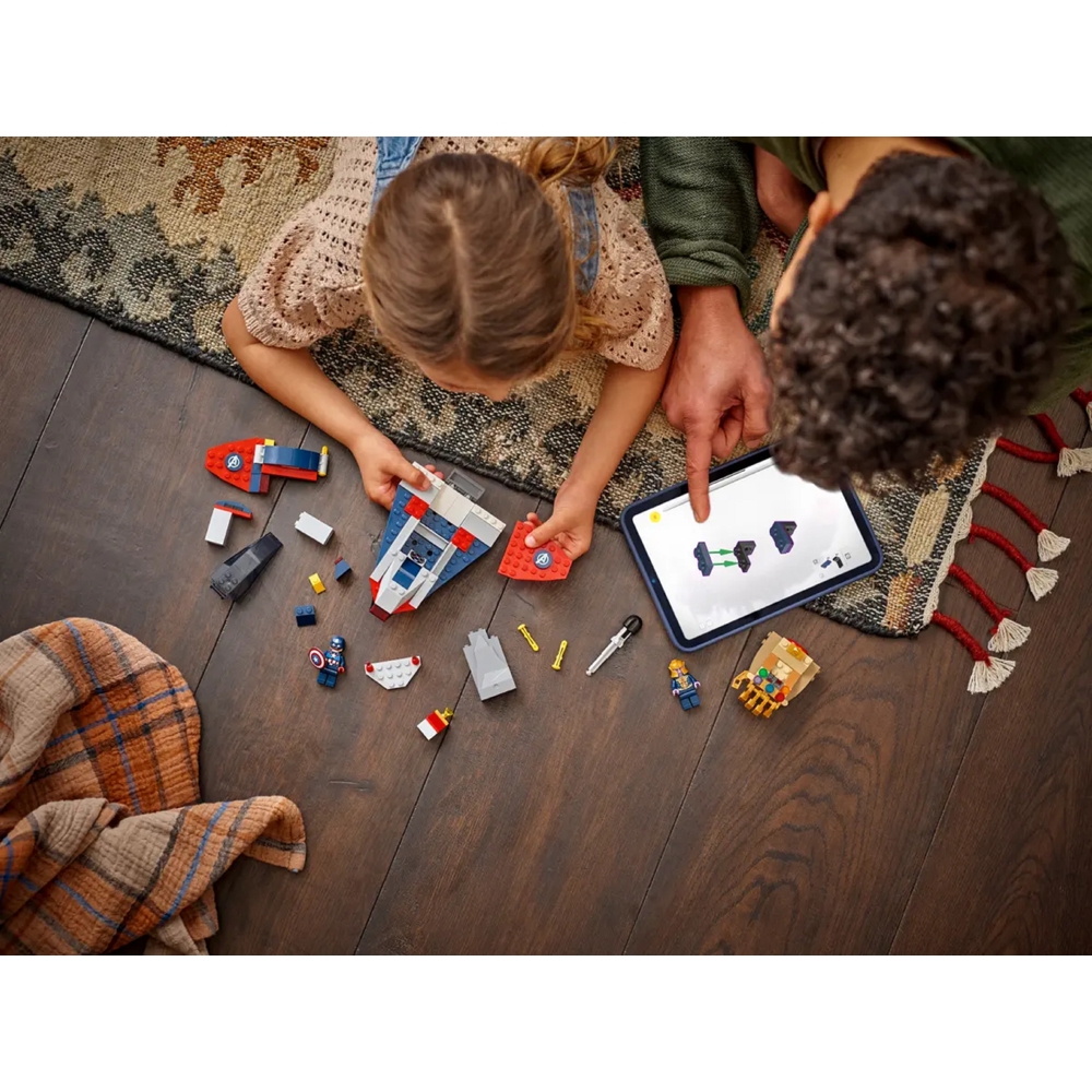 Prefabricated Construction Lego 76319 Constructor Captain America vs. Thanos