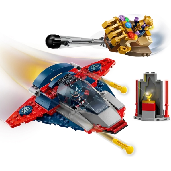 Prefabricated Construction Lego 76319 Constructor Captain America vs. Thanos