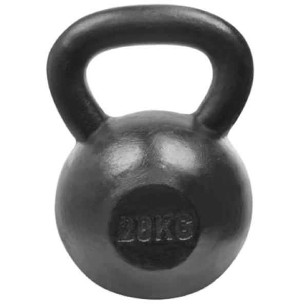 Kettlebell Lifefit F-STE-KETT28, 28Kg, Black