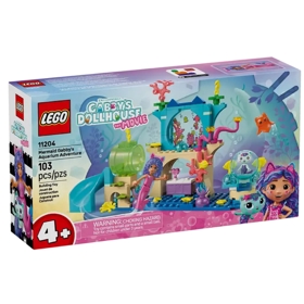 Prefabricated Construction Lego 11204 Constructor Gabby's Dollhouse Mermaid Gabby's Aquarium Adventure