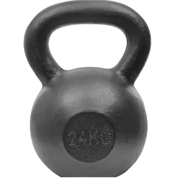 Kettlebell Lifefit F-STE-KETT24, 24Kg, Black