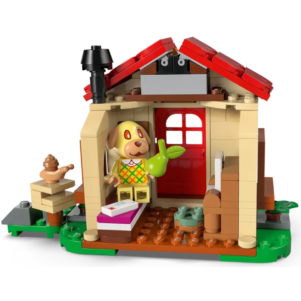ასაწყობი კონსტრუქცია Lego 77058 Constructor Animal Crossing Goldie's Cozy House, Prefabricated Construction