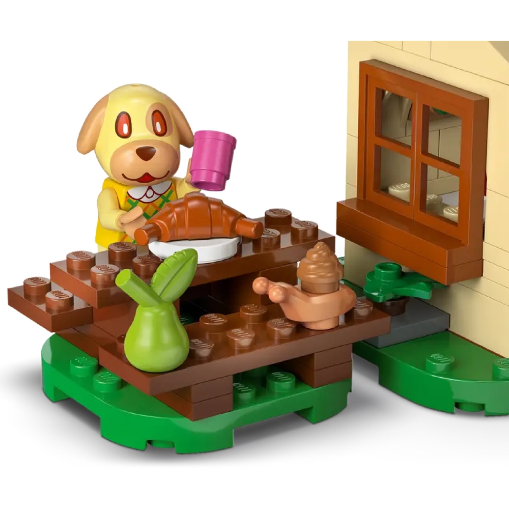 ასაწყობი კონსტრუქცია Lego 77058 Constructor Animal Crossing Goldie's Cozy House, Prefabricated Construction