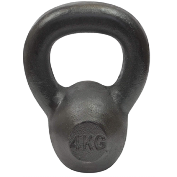 Kettlebell Lifefit F-STE-KETT04, 4Kg, Black