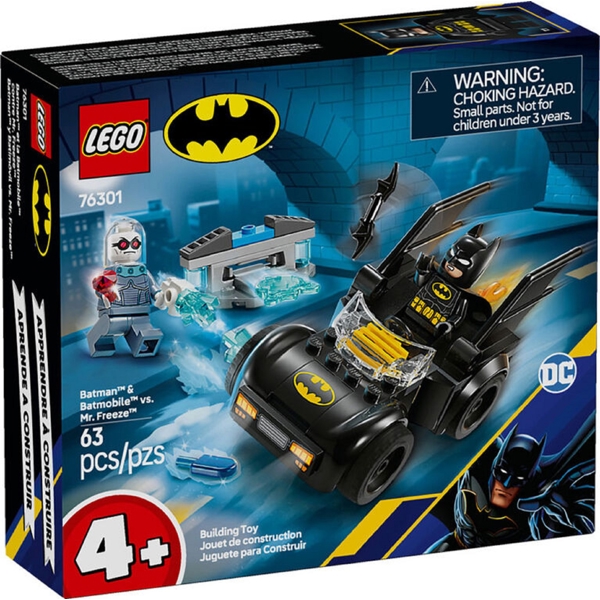 Prefabricated Construction Lego 76301 Constructor Super Heroes Batman & Batmobile vs. Mr. Freeze