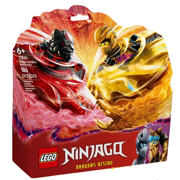 Prefabricated Construction Lego 71826 Constructor Ninjago Dragon Spinjitzu Battle Pack