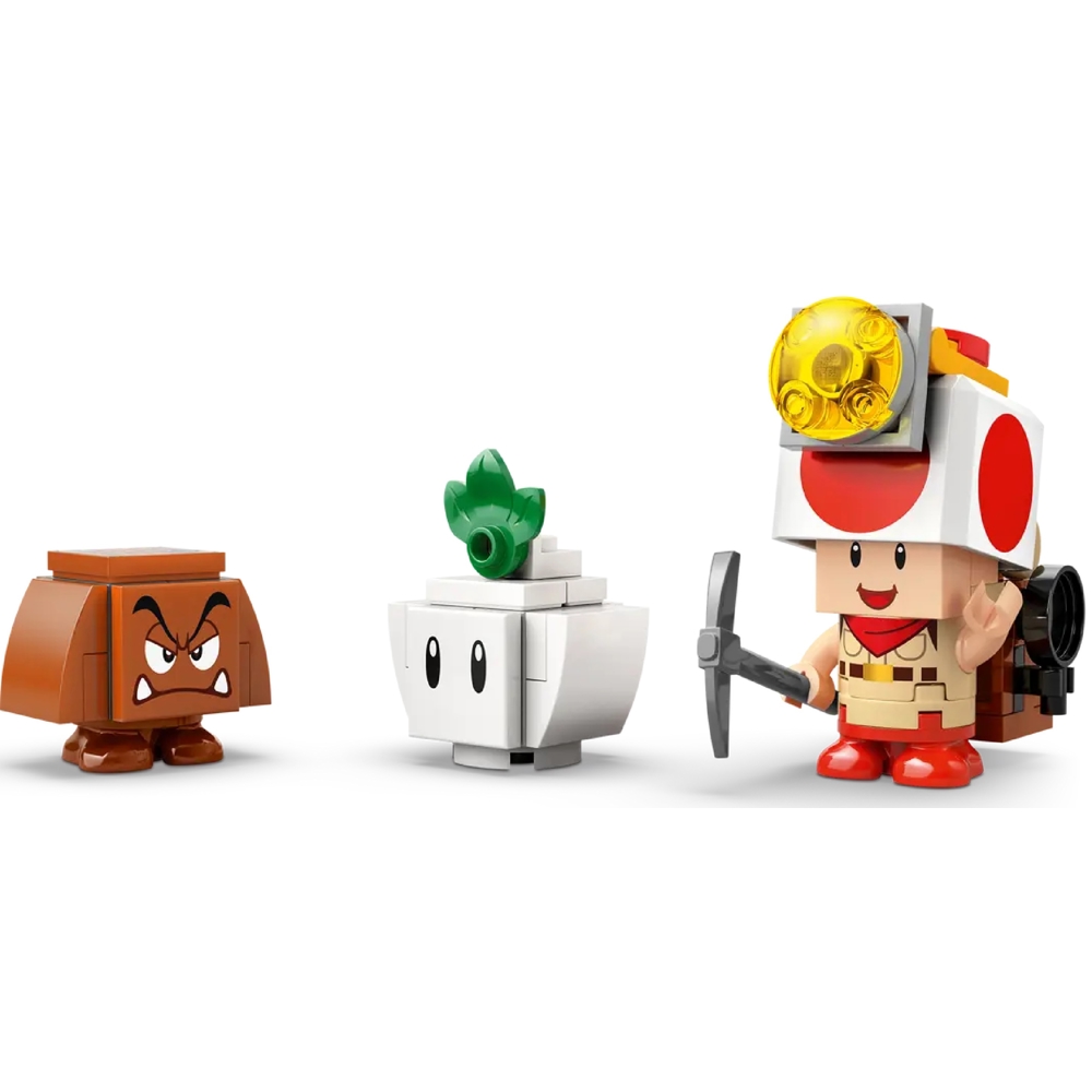 Prefabricated Construction Lego 72040 Constructor Super Mario Captain Toad's Camp