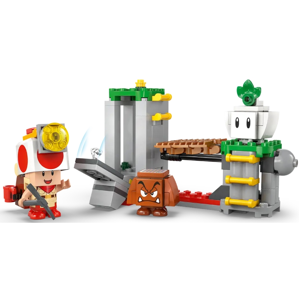 ასაწყობი კონსტრუქცია Lego 72040 Constructor Super Mario Captain Toad's Camp, Prefabricated Construction