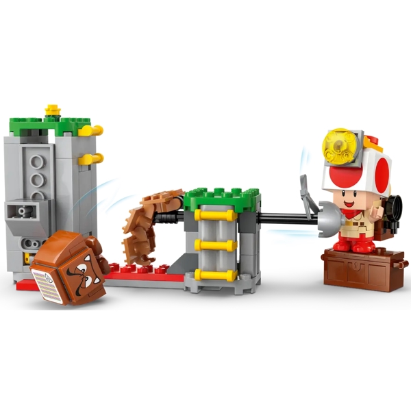 Prefabricated Construction Lego 72040 Constructor Super Mario Captain Toad's Camp