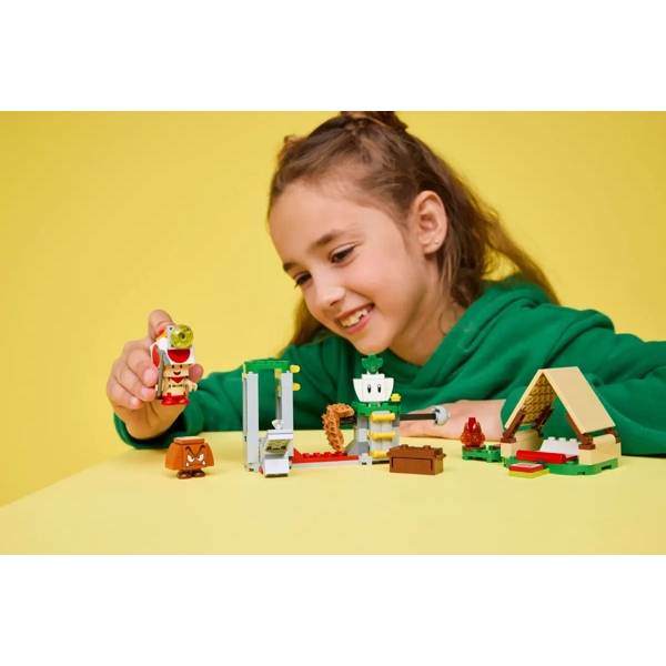 Prefabricated Construction Lego 72040 Constructor Super Mario Captain Toad's Camp