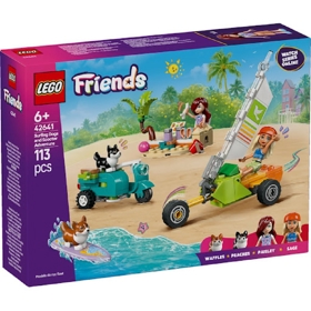 Prefabricated Construction Lego 42641 Friends Surfing Dogs and Scooter Adventure