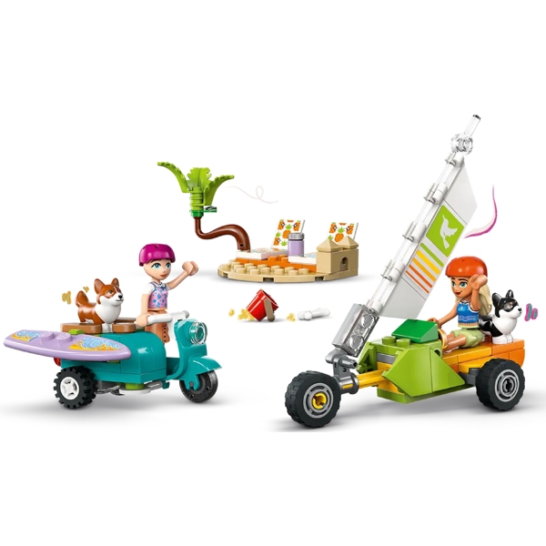Prefabricated Construction Lego 42641 Friends Surfing Dogs and Scooter Adventure