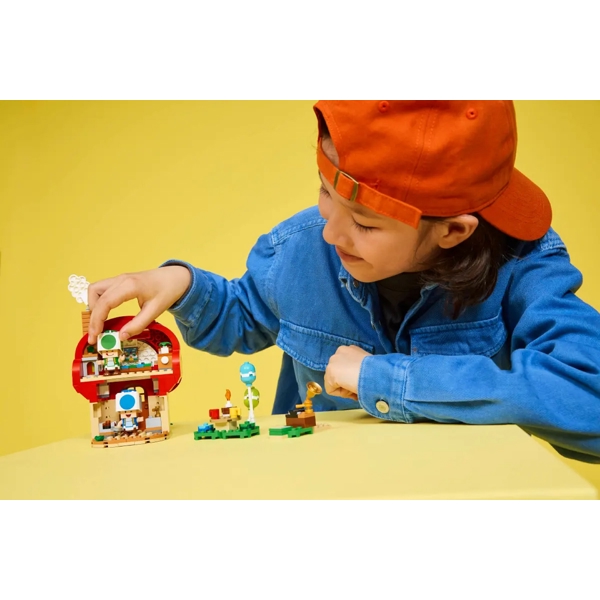Prefabricated Construction Lego 72041 Super Mario Party at Toad's House