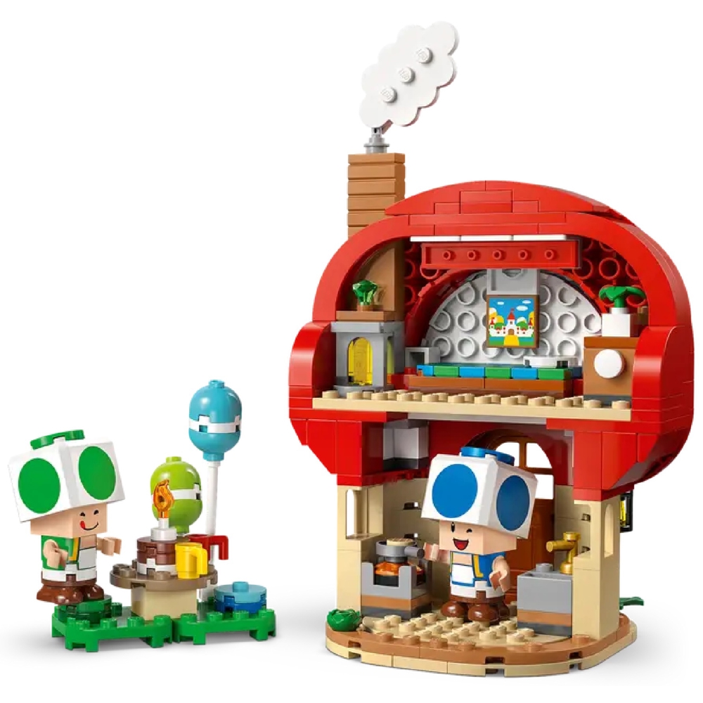 Prefabricated Construction Lego 72041 Super Mario Party at Toad's House