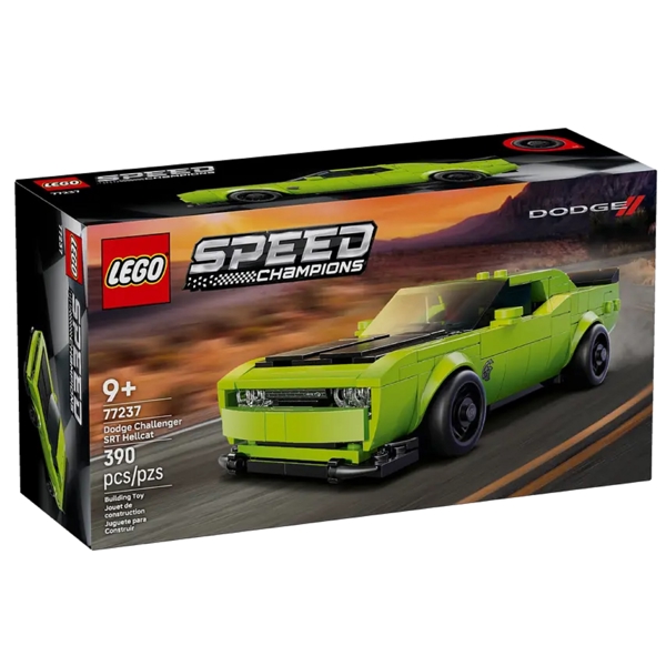 Prefabricated Construction Lego 77237 Speed Champions Dodge Challenger SRT Hellcat Sports Car