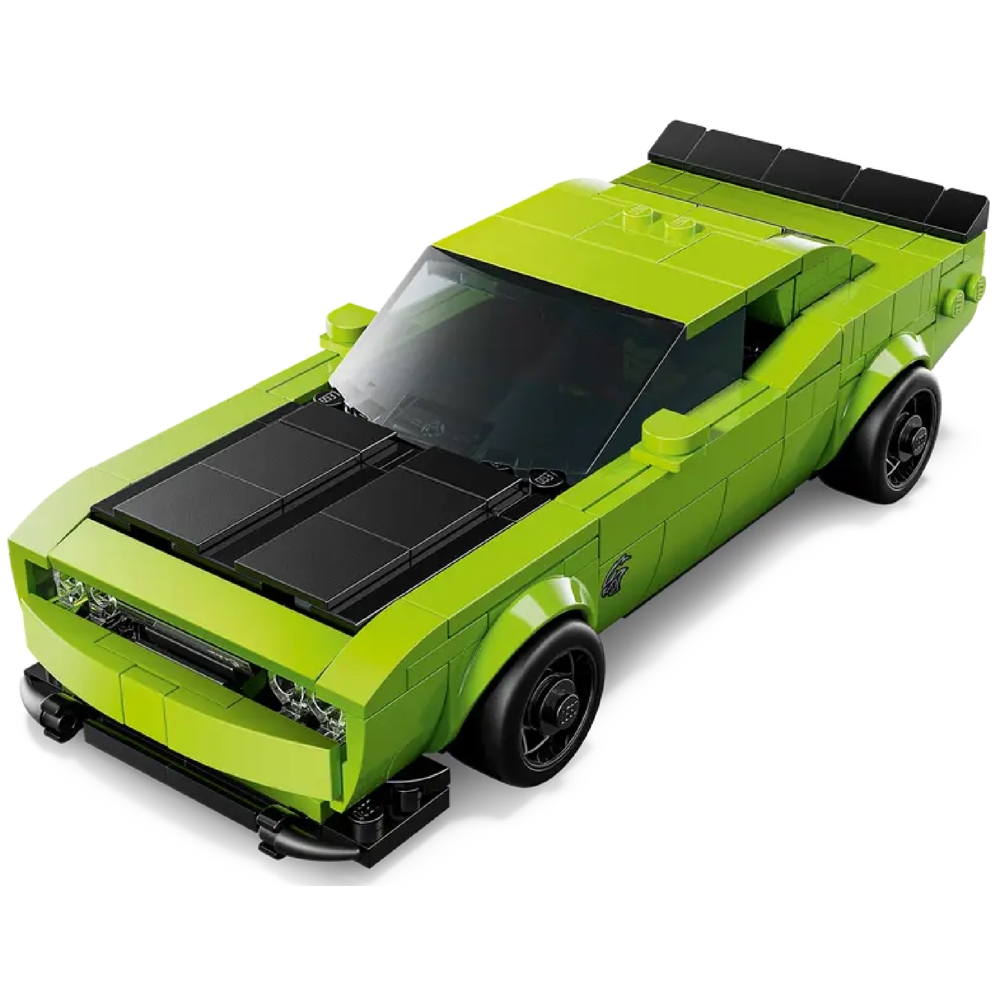 ასაწყობი კონსტრუქცია Lego 77237 Speed Champions Dodge Challenger SRT Hellcat Sports Car, Prefabricated Construction
