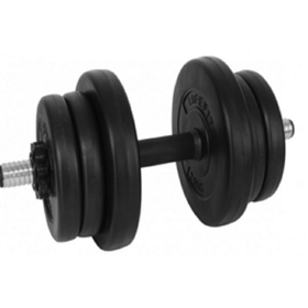 Dumbbell Lifefit F-VI-SET20-01 Strong 1, 20Kg, Black