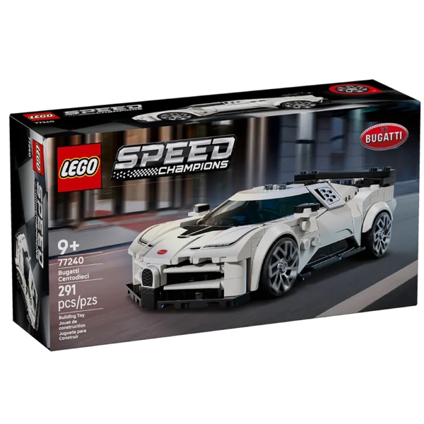 Prefabricated Construction Lego 77240 Speed Champions Bugatti Centodieci Hyper Sports Car
