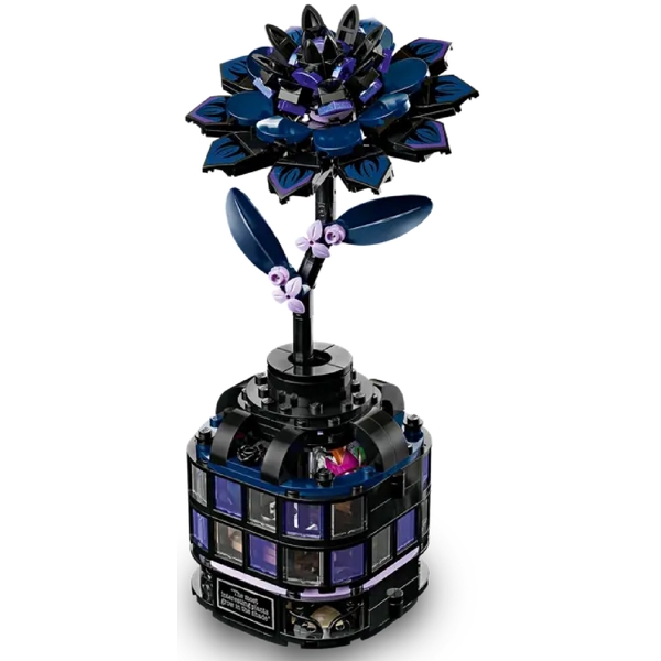 Prefabricated Construction Lego 76784 Wednesday Black Dahlia Flower