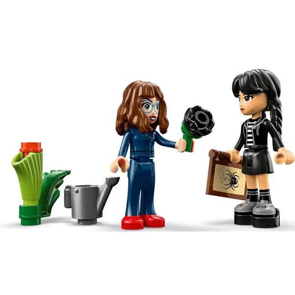 Prefabricated Construction Lego 76784 Wednesday Black Dahlia Flower