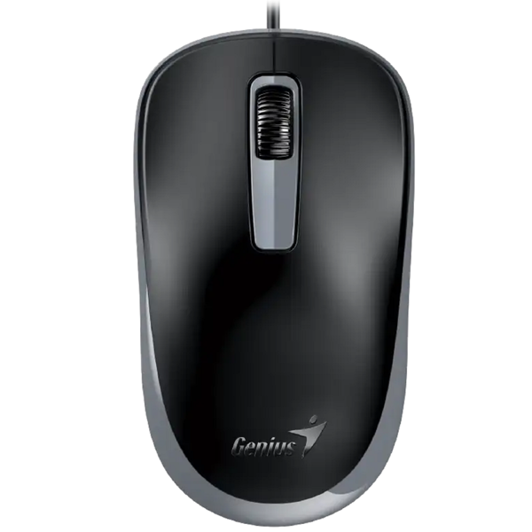 Mouse Genius DX-125S, Wired, USB, Black