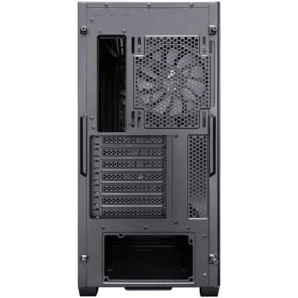 Computer Case 1STPLAYER 1STPLR-FD8-BK-4F7, MidT, mini-ITX, micro-ATX, 2xUSB3.2, 2xUSB-C, 3.5 mm, Black