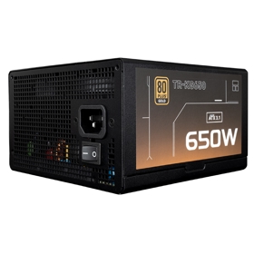 Power Supply Thermalright TR-KG650, 650W, 80 Plus Bronze, Black