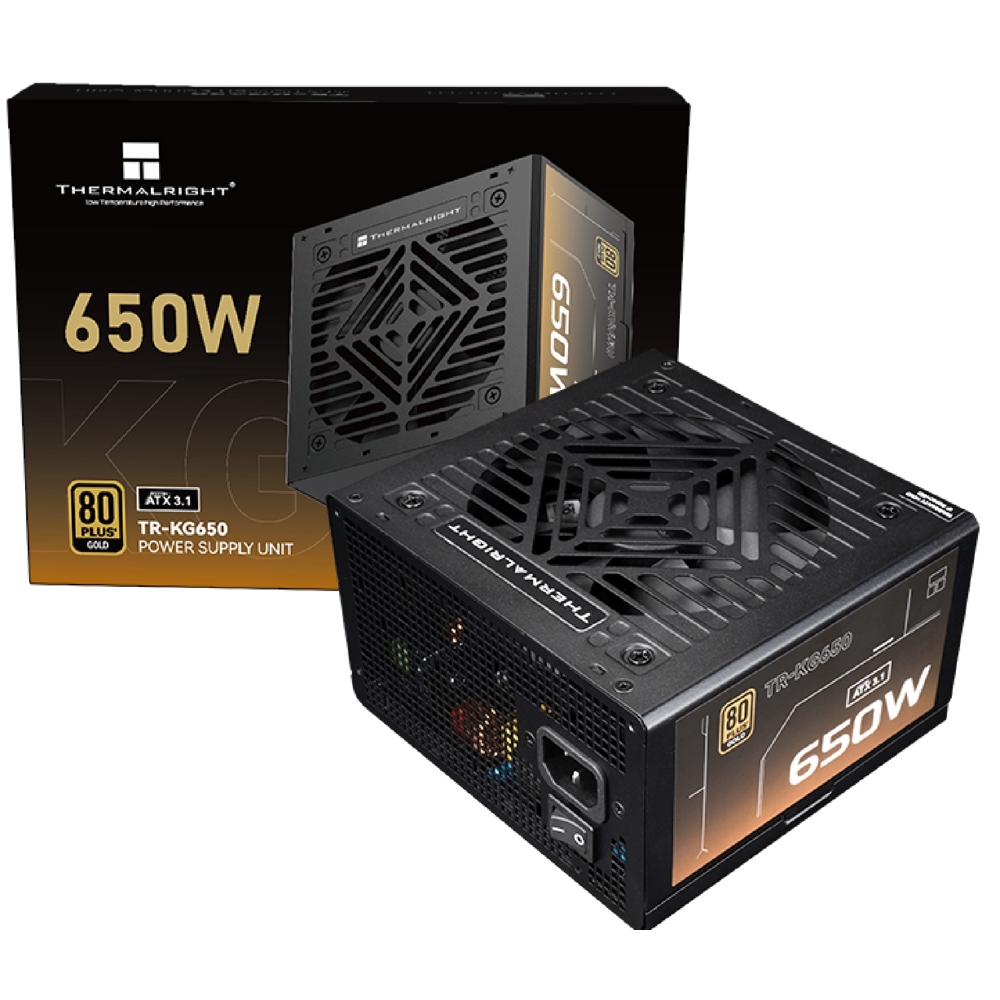 Power Supply Thermalright TR-KG650, 650W, 80 Plus Bronze, Black
