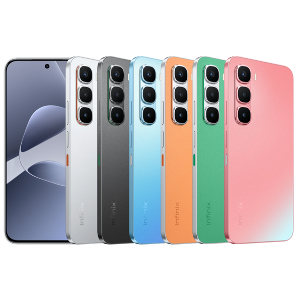 მობილური ტელეფონი Infinix Hot 60 Pro, 8GB, 256GB, Dual Sim, LTE, NFC, Sleek Black