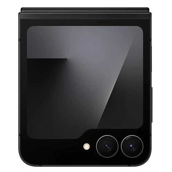 მობილური ტელეფონი Samsung Galaxy Z Flip7 FE, 8GB, 256GB, Dual Sim+eSIM, 5G, NFC, Jet Black