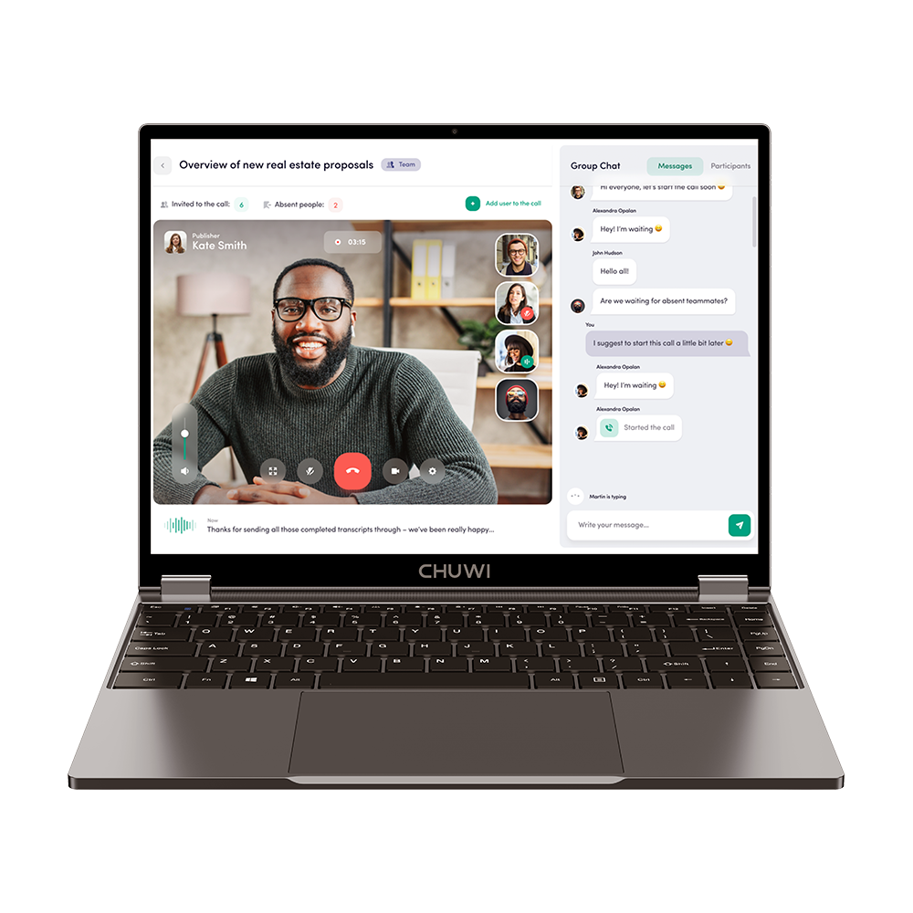 ნოუთბუქი Chuwi FreeBook N150, 13.4", Intel N150, 16GB, 512GB SSD, Integrated, W11H, Grey