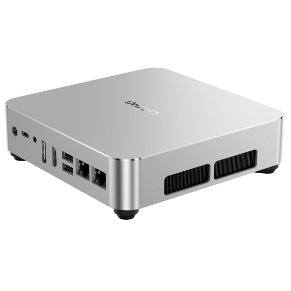 Mini PC Chuwi AuBox, i7-13620H, 16GB, 512GB SSD, Integrated, W11P, Silver