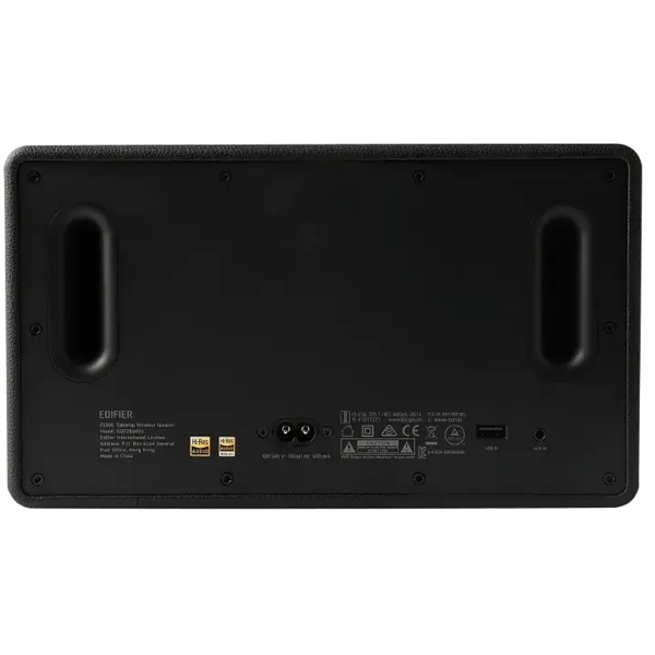 დინამიკი Edifier ES300, 60W, Bluetooth, Wi-Fi (Apple AirPlay), USB-A, AUX, Tabletop Speaker, Black