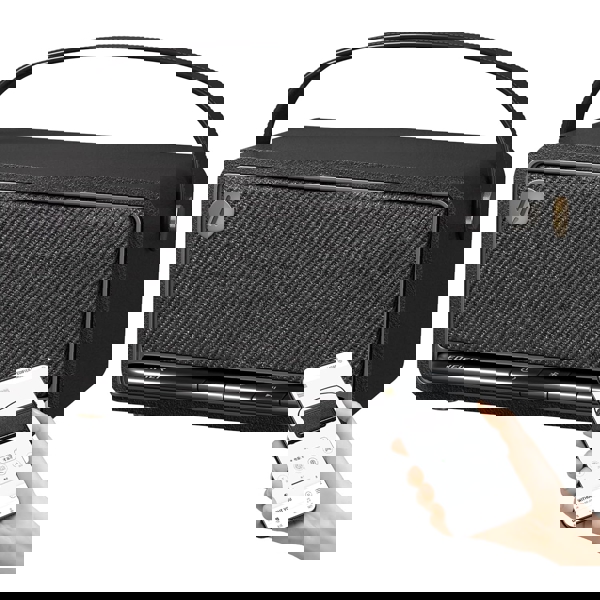 დინამიკი Edifier MP330, 40W, Bluetooth, USB-C, microSD, Speaker, Retro Black