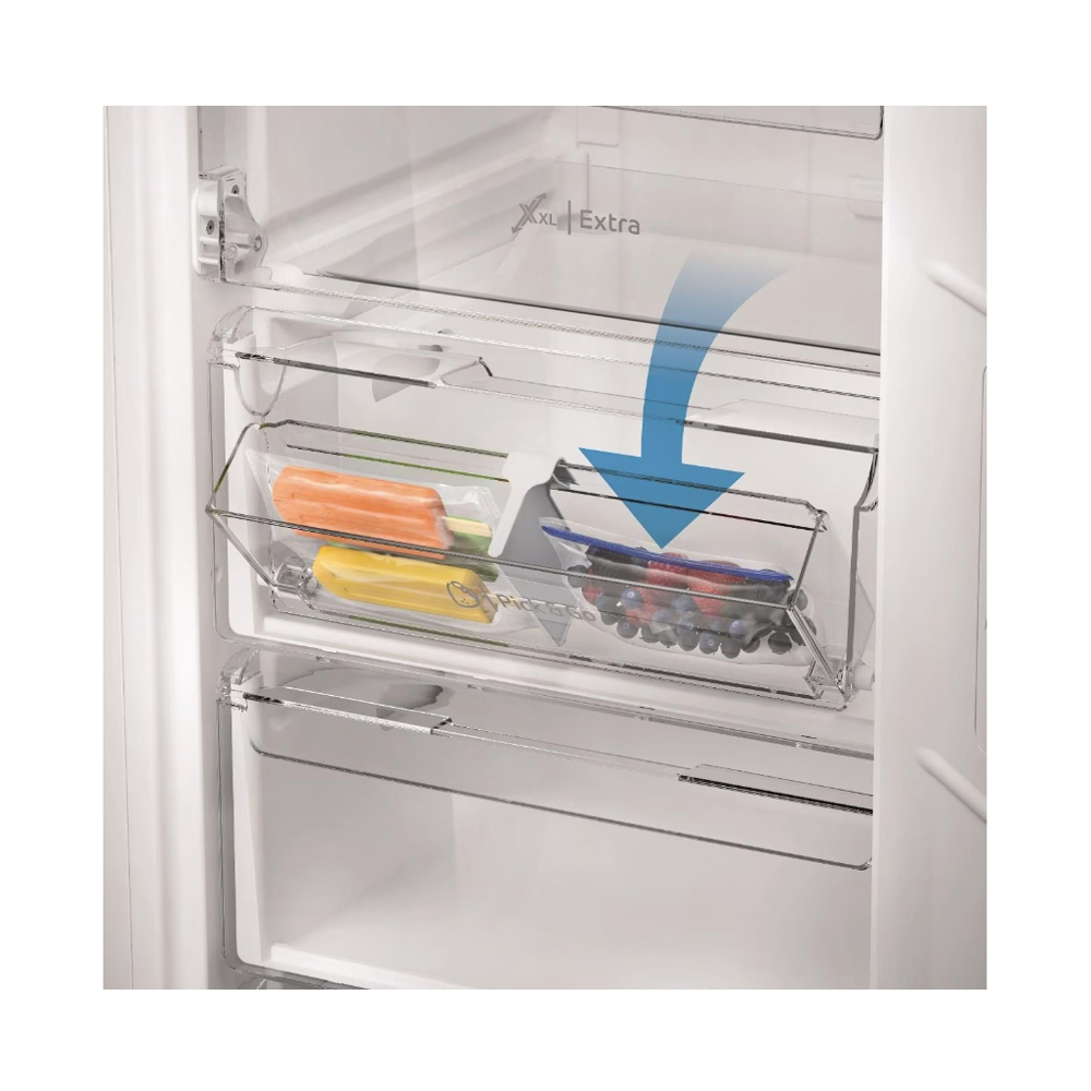 Freezer Indesit DFZ 5175 G, 250L, A+, 44Dba, Grey
