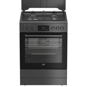 Gas Cooker Beko FBSM62320SAC, 4 Gas, Anthracite
