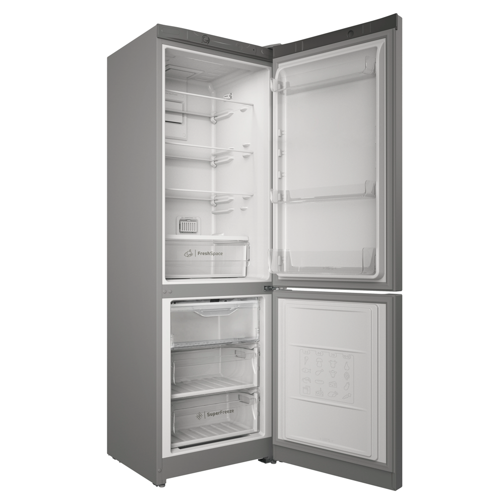 მაცივარი Indesit ITS 4180 G, 298L, A, 43Db, No Frost, Refrigerator, Grey