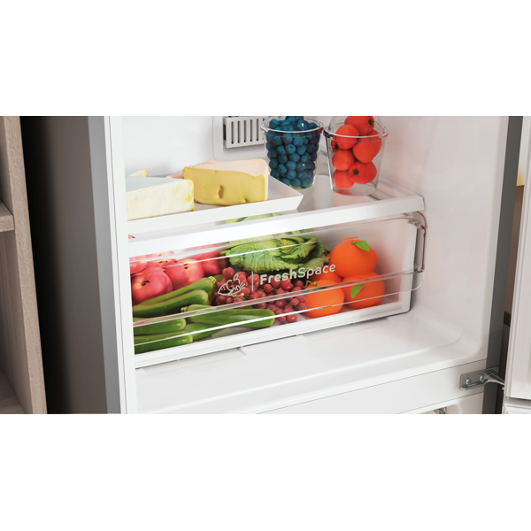 მაცივარი Indesit ITS 4180 G, 298L, A, 43Db, No Frost, Refrigerator, Grey