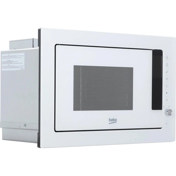 ჩასაშენებელი მიკროტალღური ღუმელი Beko BMGB 25333 WG, 900W, 25L, Built-In Microwave Oven, White