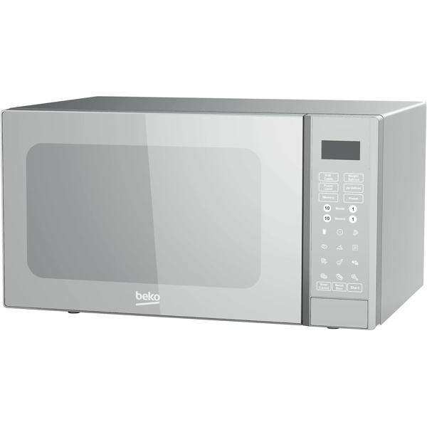 მიკროტალღური ღუმელი Beko MGF 30330 S, 900W, 30L, Microwave Oven, Silver
