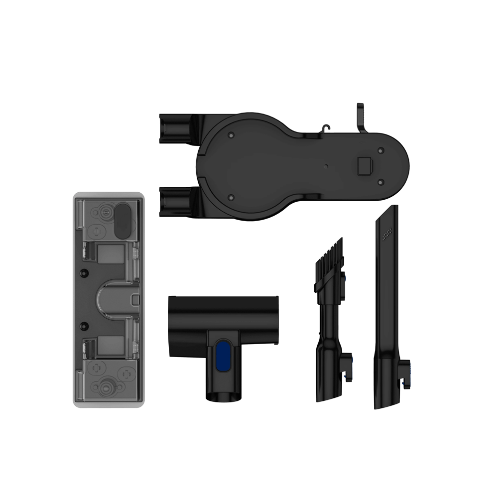 Vacuum Cleaner Grundig VCP 7230, 350W, 0.55L, Black/Blue