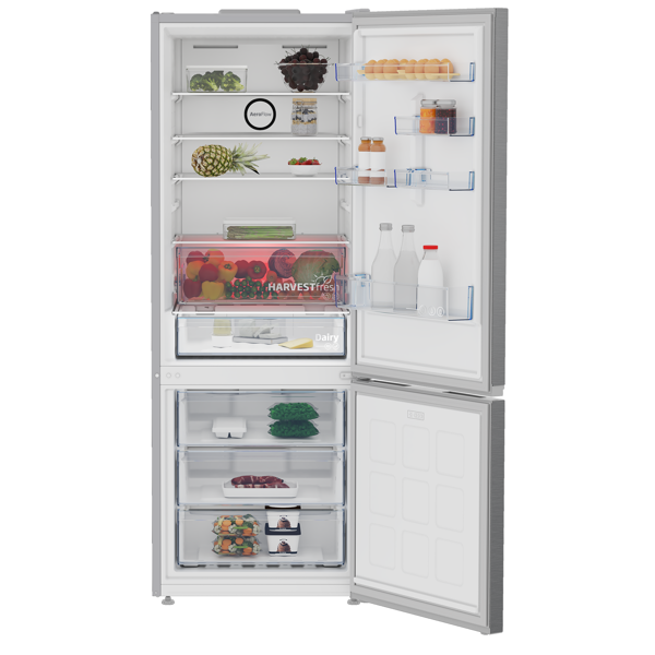 მაცივარი Beko B5RCNE565HXP, 561L, A+, 38Db, No Frost, Refrigerator, Inox