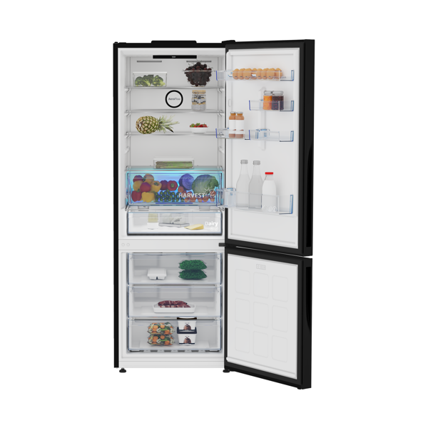 მაცივარი Beko B5RCNE565HXPBG, 490L, A++, 35Db, No Frost, Refrigerator, Black