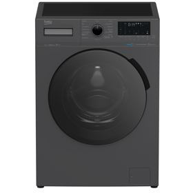 სარეცხი მანქანა Beko WSPE7H616A b300, 7.5Kg, 1200Rpm, A+++, Washing Machine, Black