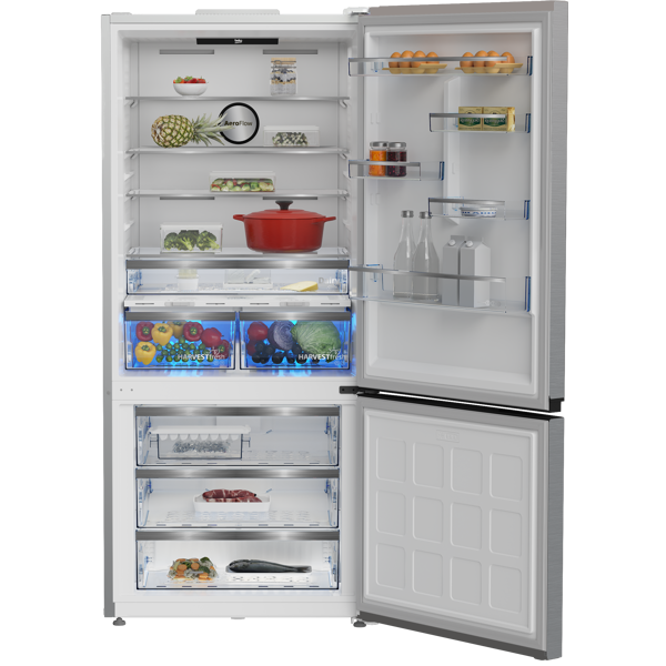 მაცივარი Beko B5RCNE615ZXP bPRO 500, 615L, A++, 35Db, No Frost, Refrigerator, Grey