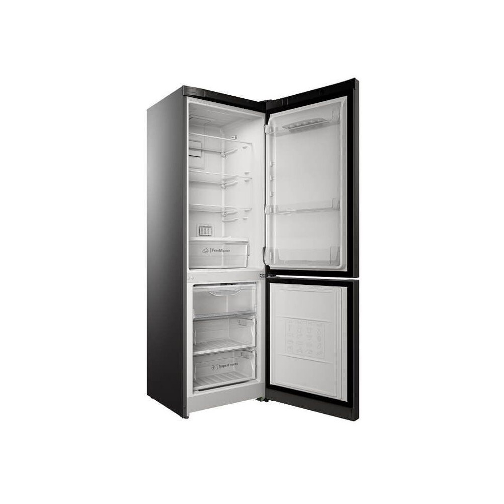 Refrigerator Indesit ITS 5180 NG, 326L, A, 40Db, No Frost, Dark Grey