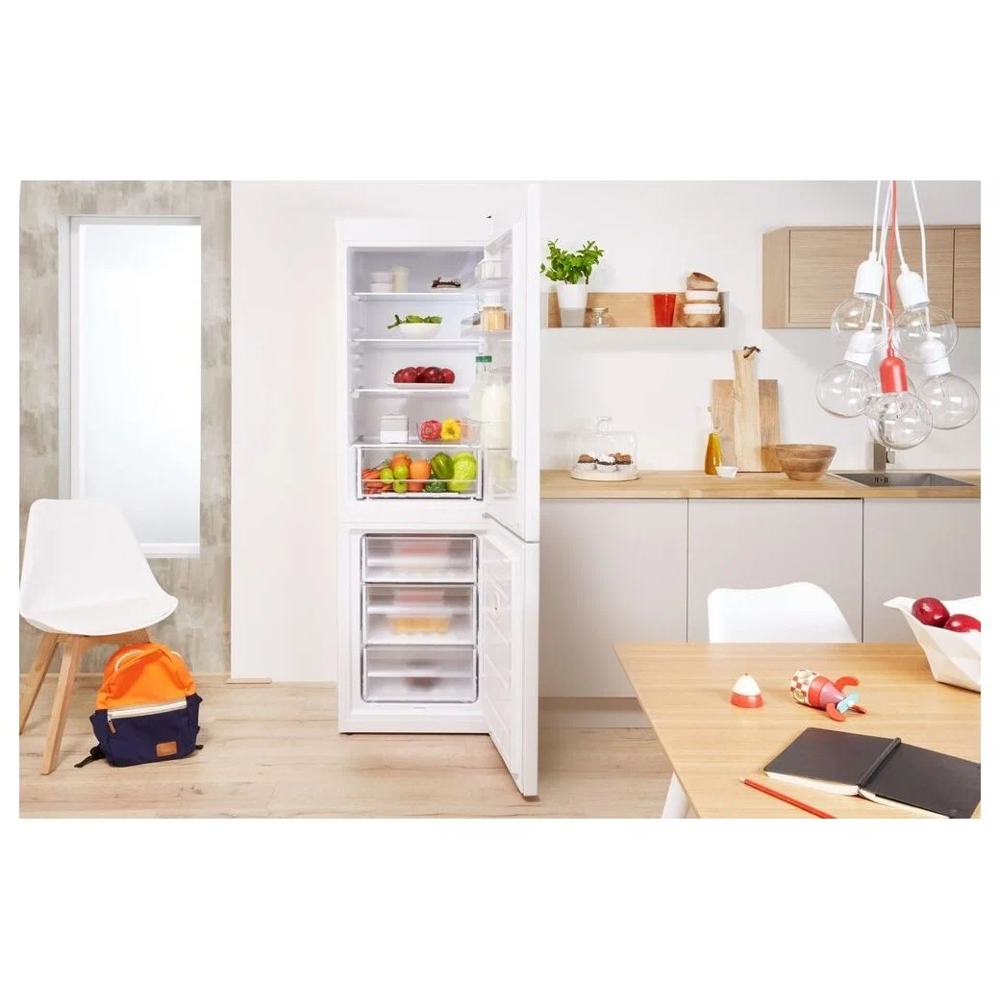 მაცივარი Indesit DS 4160 W, 291L, A, 39Db, Refrigerator, White
