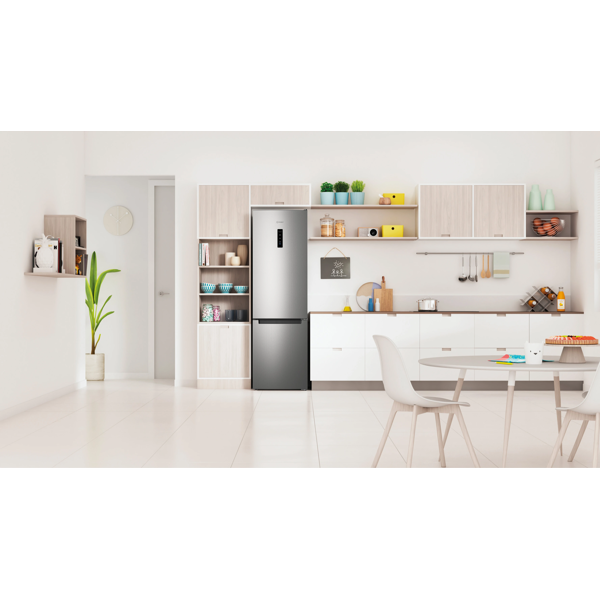 მაცივარი Indesit ITS 5200 XB, 352l, A, 40Db, NO FROST, Refrigerator, Stainless Steel