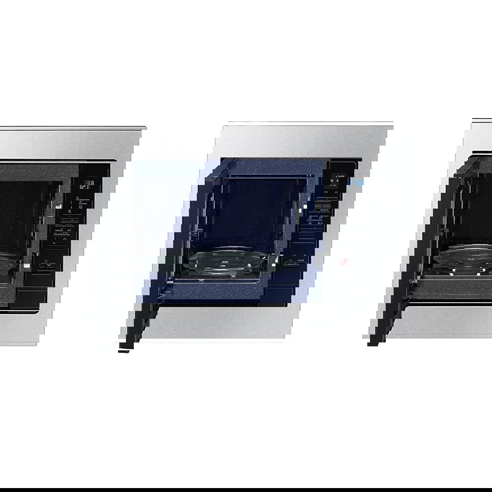 ჩასაშენებელი მიკროტალღური ღუმელი Samsung MS23A7013AT/BW, 850W, 23L, Built-In Microwave Oven, Black/Grey